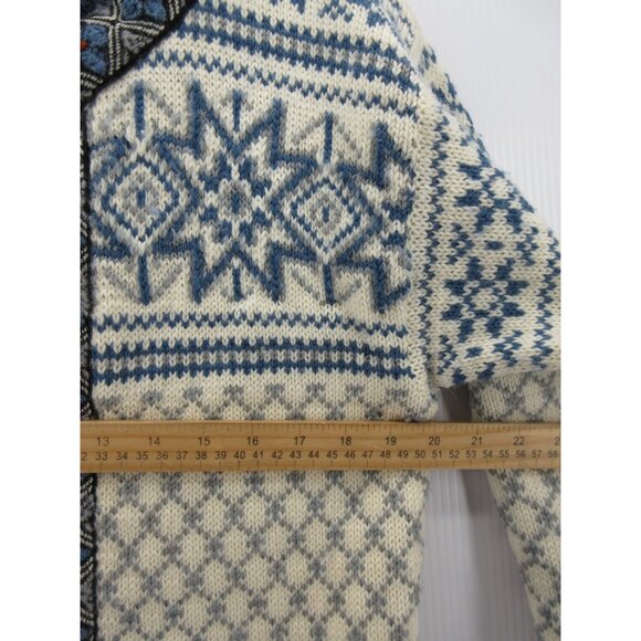 VINTAGE Dale Of Norway Sweater Medium Skandia Cardigan Nordic Ski - Picture 7 of 12